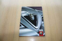 Alfa Romeo 166 Hochglanz CH-Prospekt 2/1999