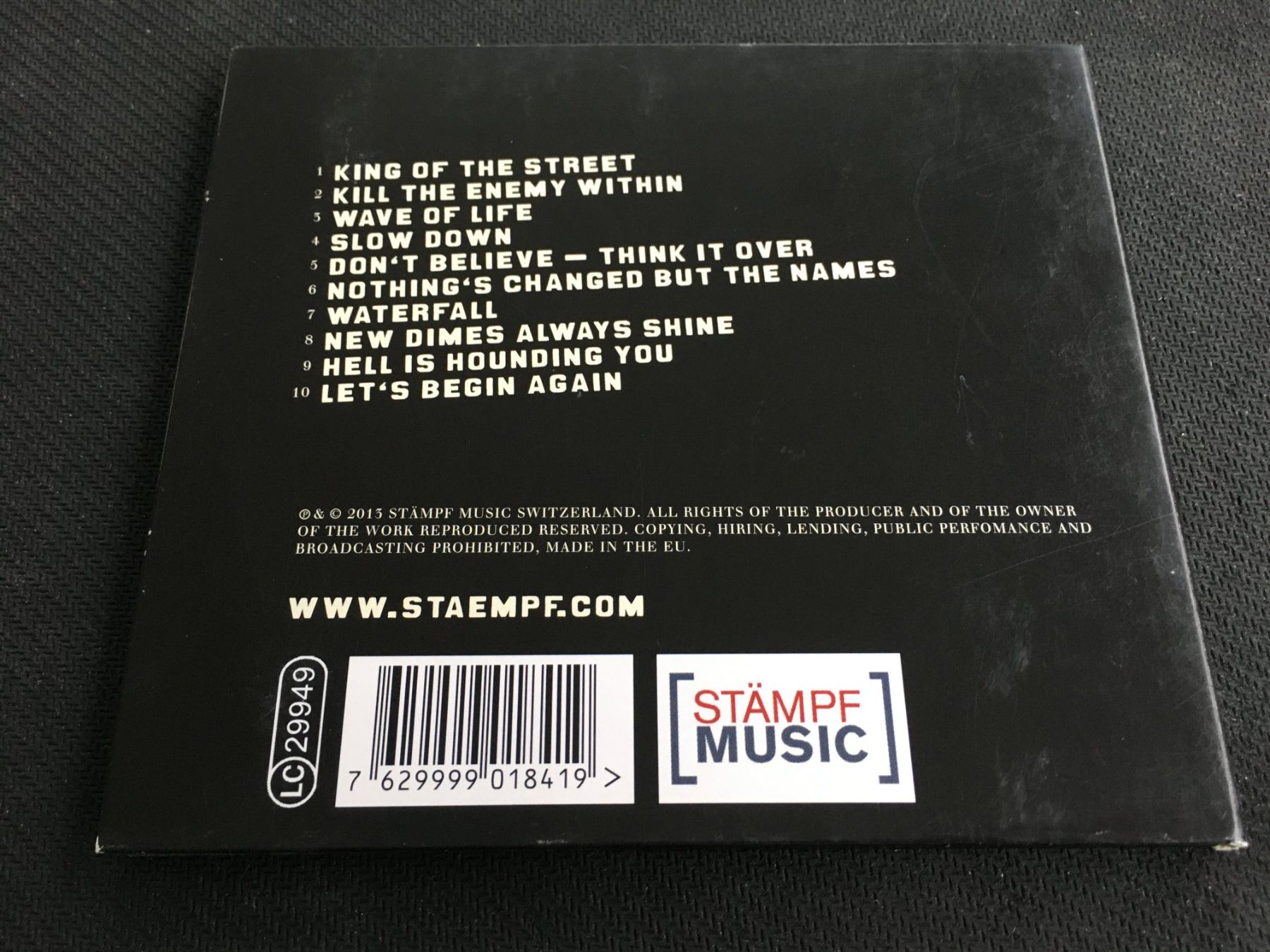 CD: Stämpf -CD- Digipak – Usato da St.Gallen venduto da MedienJoe 2