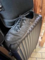 New Adidas Black and Gold - Size 41.5