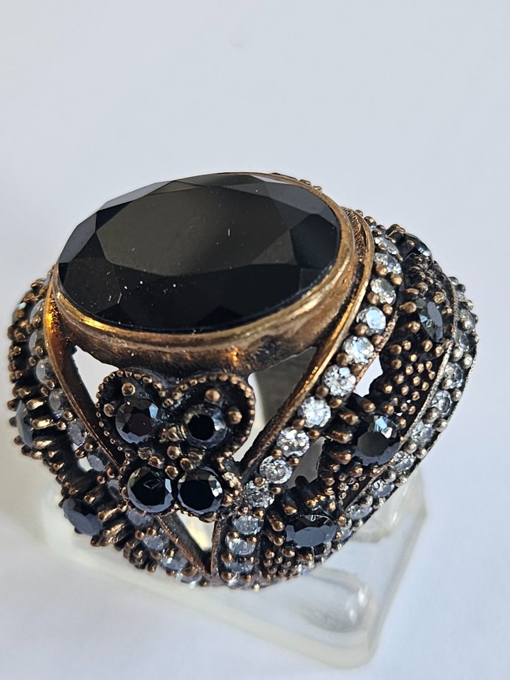 Onyx Ringe: Ring Silber black Onyx – Neu (gemäss Beschreibung) aus Zürich von adriben 2
