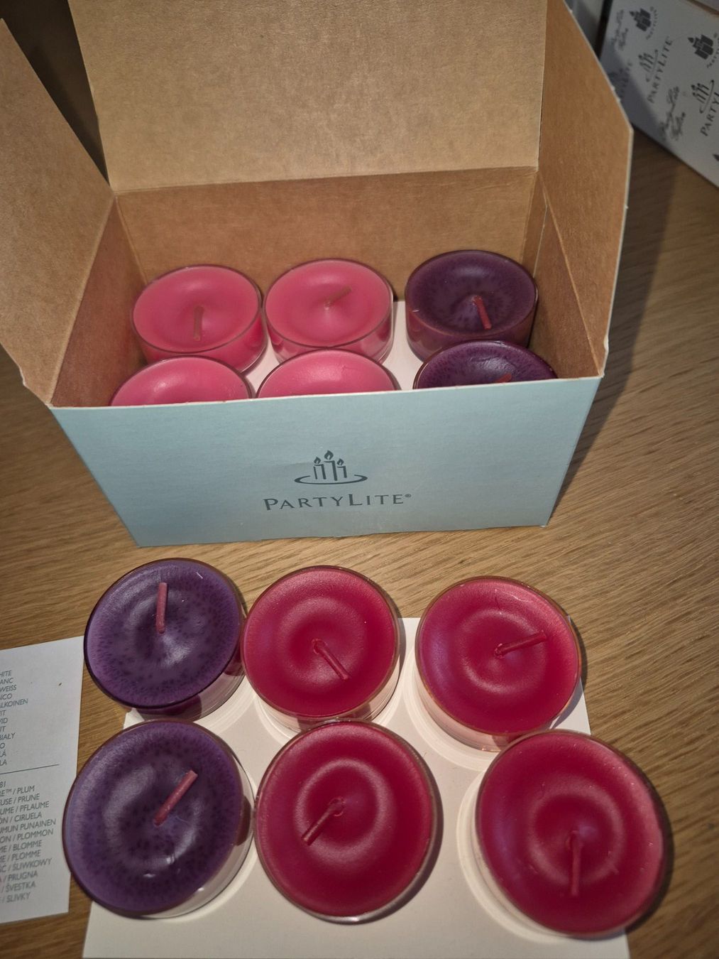 Partylite Candele: Partylite Teelichter 18 Stk.Div. – Nuovo (secondo la descrizione) da Buttikon SZ venduto da sefa02