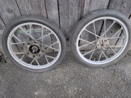 Puch Räder, Radsatz