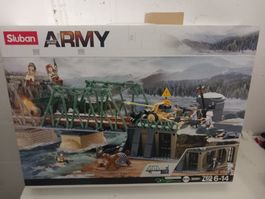 Sluban Army Brücke 769 Teile  lego kompatibel
