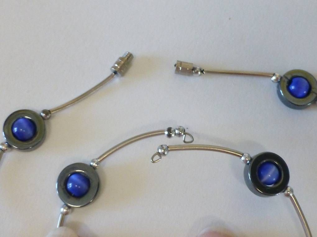 Sonstiger Schmuck: Schmuckset Kette Armreif Ohrhänger – Gebraucht aus Reinach BL von Spider63 2