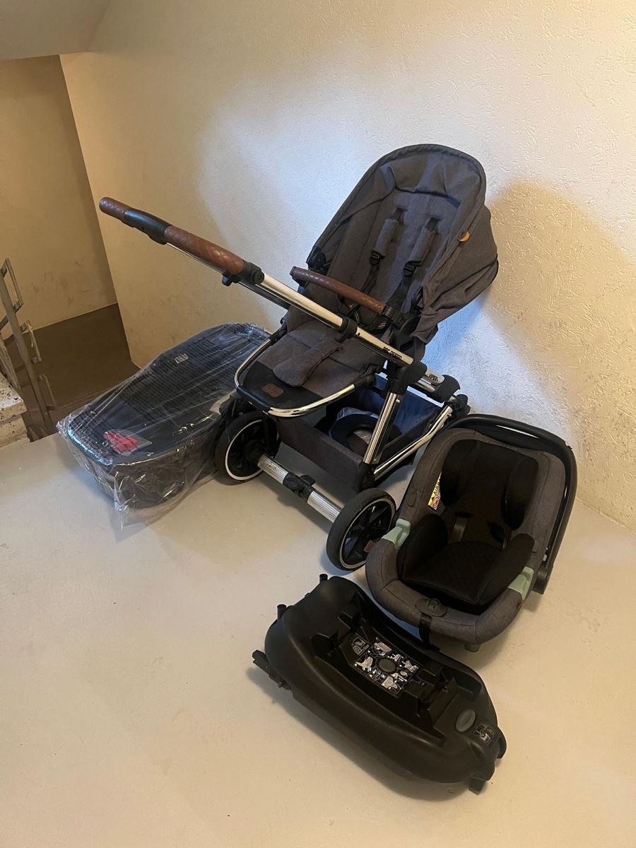 ABC Design Carrozzine: Viper ABC Maxi Cosi 3 in 1 mit ISOFIX Adapter – Usato da Tagelswangen venduto da milebros