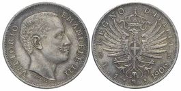 Italien, 1 Lira 1906