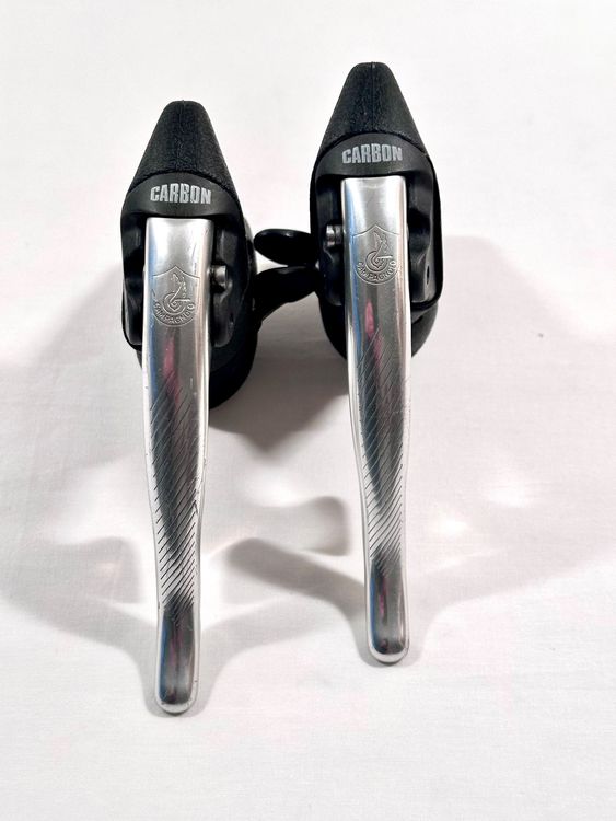 Manettes Campagnolo Record ErgoPower Carbon 8 Vitesses - 1994 - Occasion