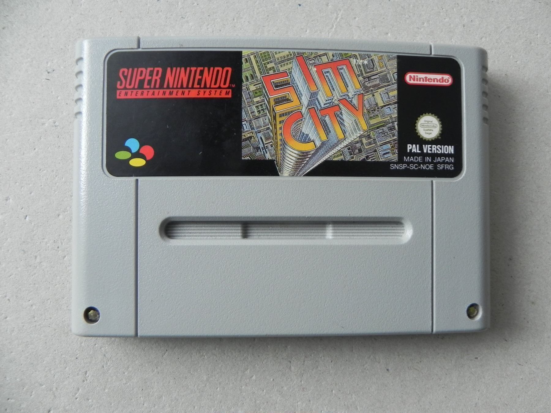 Nintendo Giochi: Super Nintendo SNES Game Sim City – Usato da Siebnen venduto da krimsie