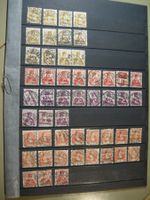 1907/09 HELVETIA BRUSTBILD, LOT SCHÖNE VOLLSTEMPEL, 50 Stk