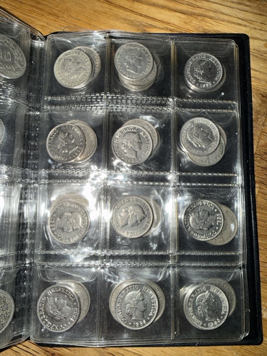 Tutti le monete: 10 Rappen Sammlung ab 1879 bis 1969 – Usato da St. Margrethen SG venduto da meg_6b9w 6