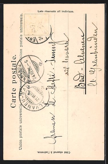 Cartoline postali: AK Elm, Kurhaus mit Berglandschaft, 1905 – Usato da Berlin venduto da bartko-reher 1
