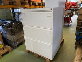 schöner 3er Hängeregisterschrank weiss