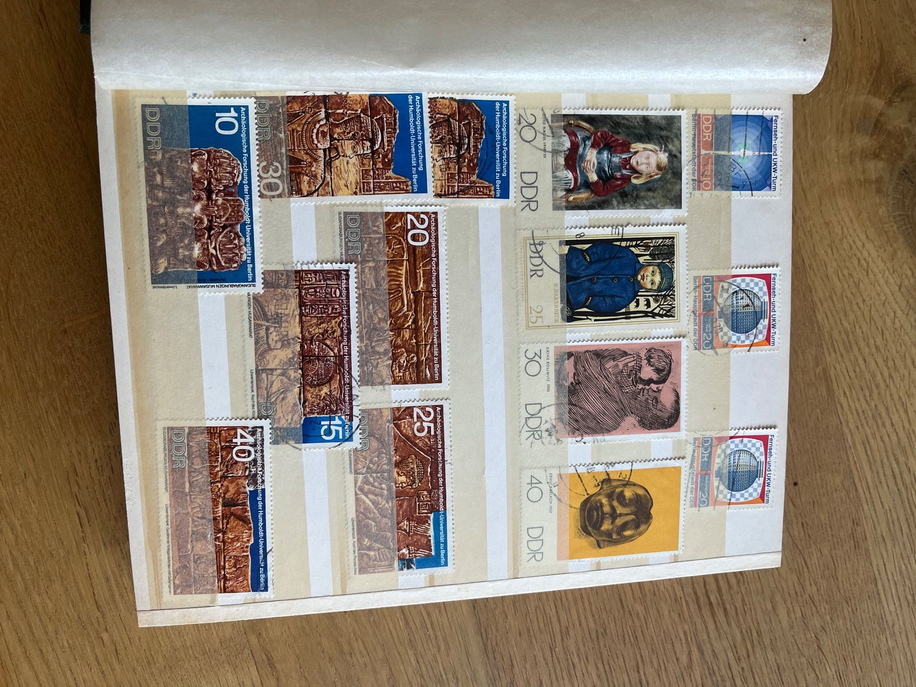 Alle Briefmarken: Briefmarkensammlung – Gebraucht aus Moosleerau von MiBan 8