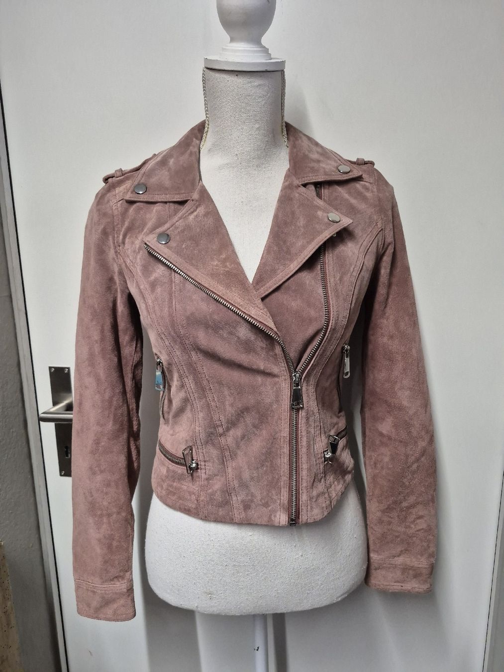 Vero Moda Giacche: Lederjacke Vero Moda Gr.XS altrosa – Usato da Merligen venduto da muss_haben