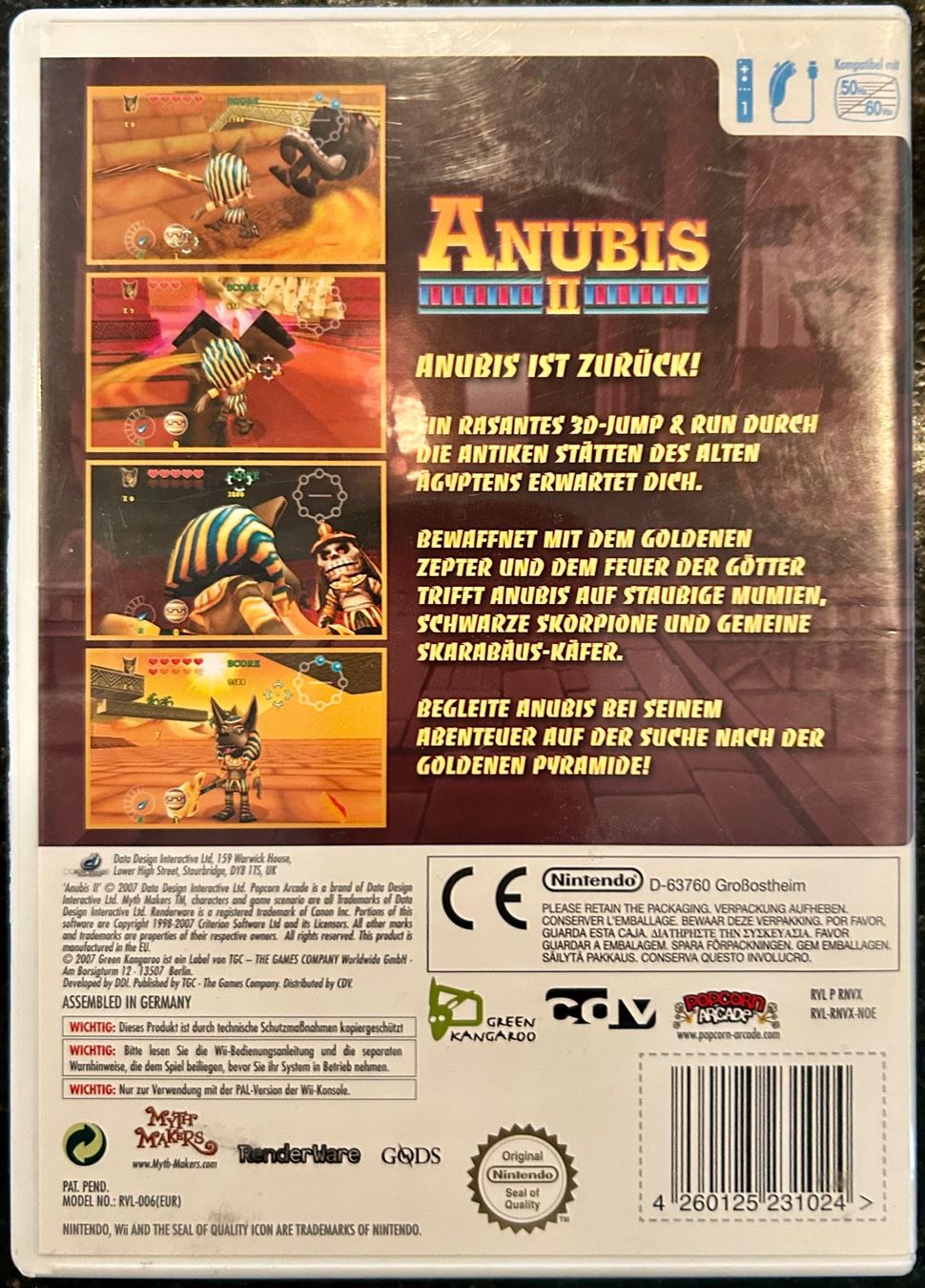 Nintendo Giochi: Nintendo Wii - Anubis 2 – Usato da Arlesheim venduto da thoma2010 1