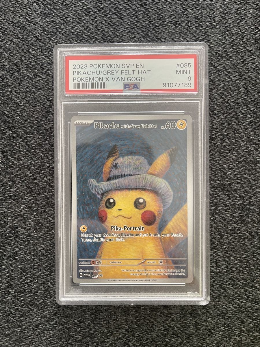 Pokémon Carte collezionabili: Pikachu with Grey Felt Hat PSA9 – Nuovo (secondo la descrizione) da Thun venduto da Domuler