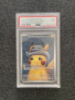 Pikachu with Grey Felt Hat PSA9