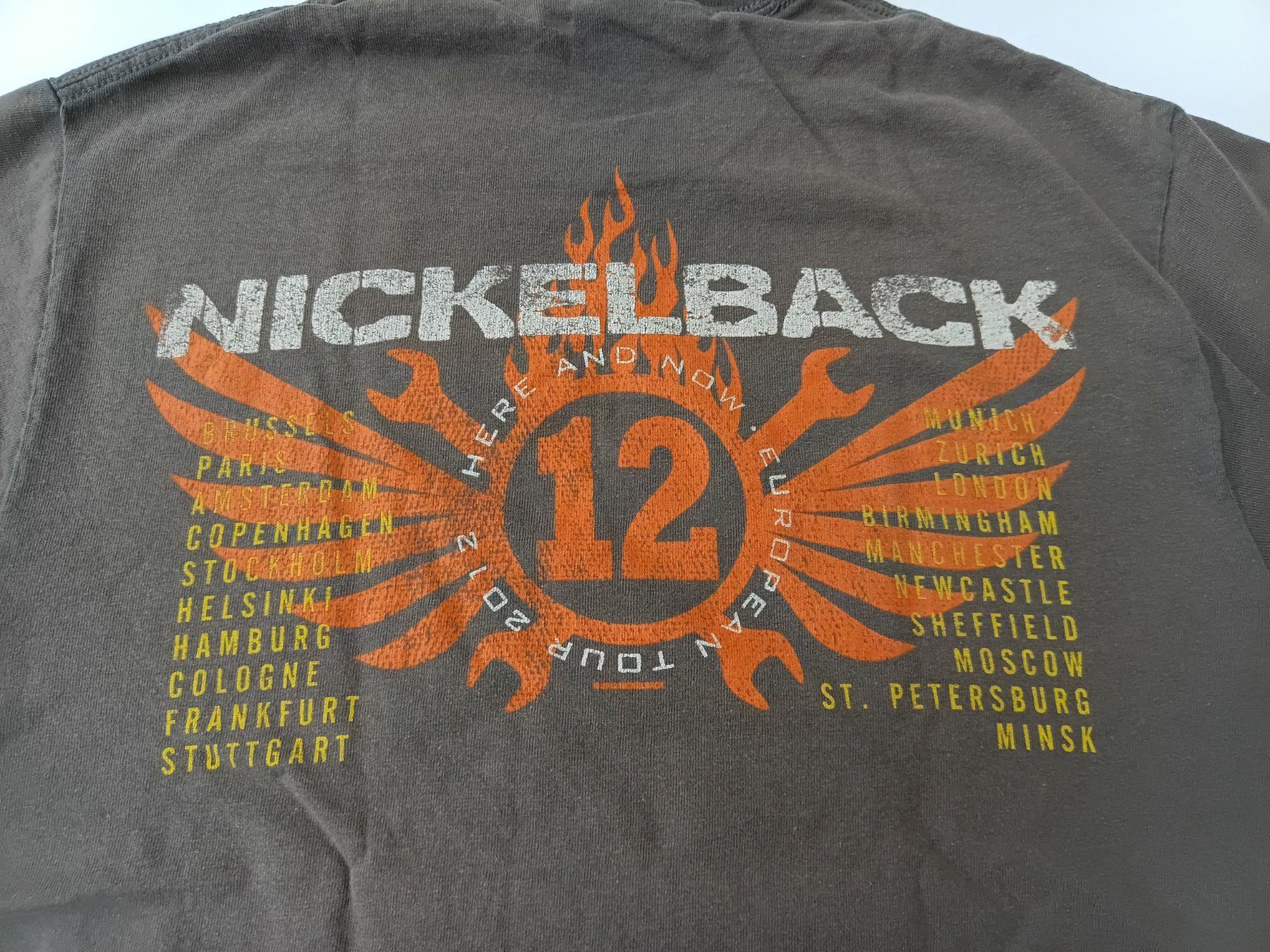 T-shirt: Nickelback T-Shirt Tour  2012 – Nuovo (secondo la descrizione) da Wängi venduto da Ladys_First 3