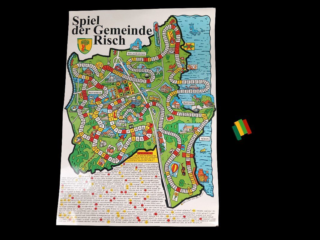 Giochi: Brettspiel "Gemeinde Risch" – Usato da Hünenberg venduto da Restwert_Zug