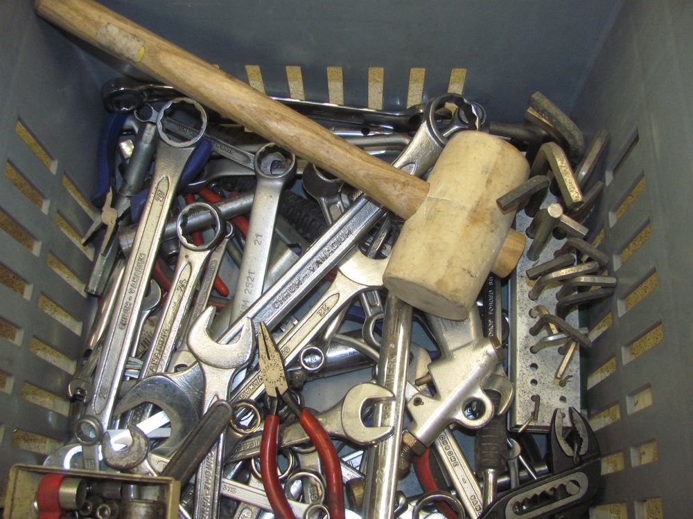 Grosses Lot Werkzeug für Töffli, Werkstatt, Hobby - 20kg (Gebraucht) in ...