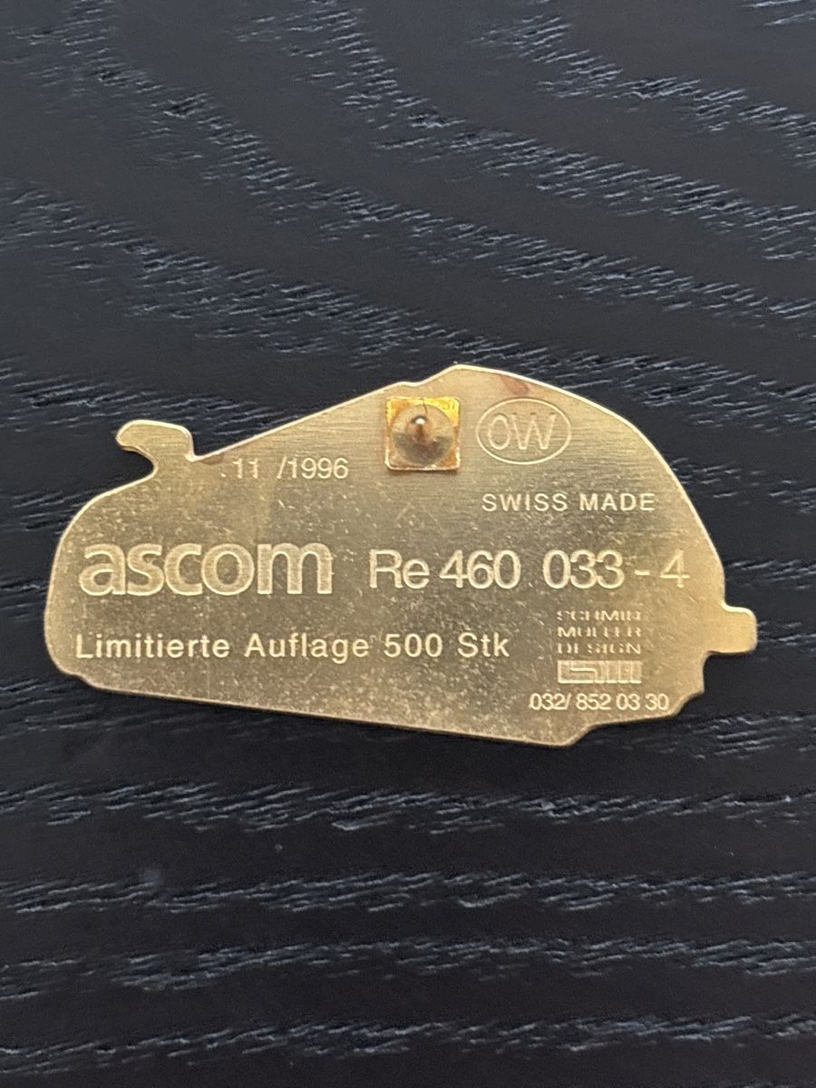 SBB/CFF/FFS Plaketten & Abzeichen: Re 460 Schmid Müller 500 Stück – Gebraucht aus Uetendorf von hoisle 1