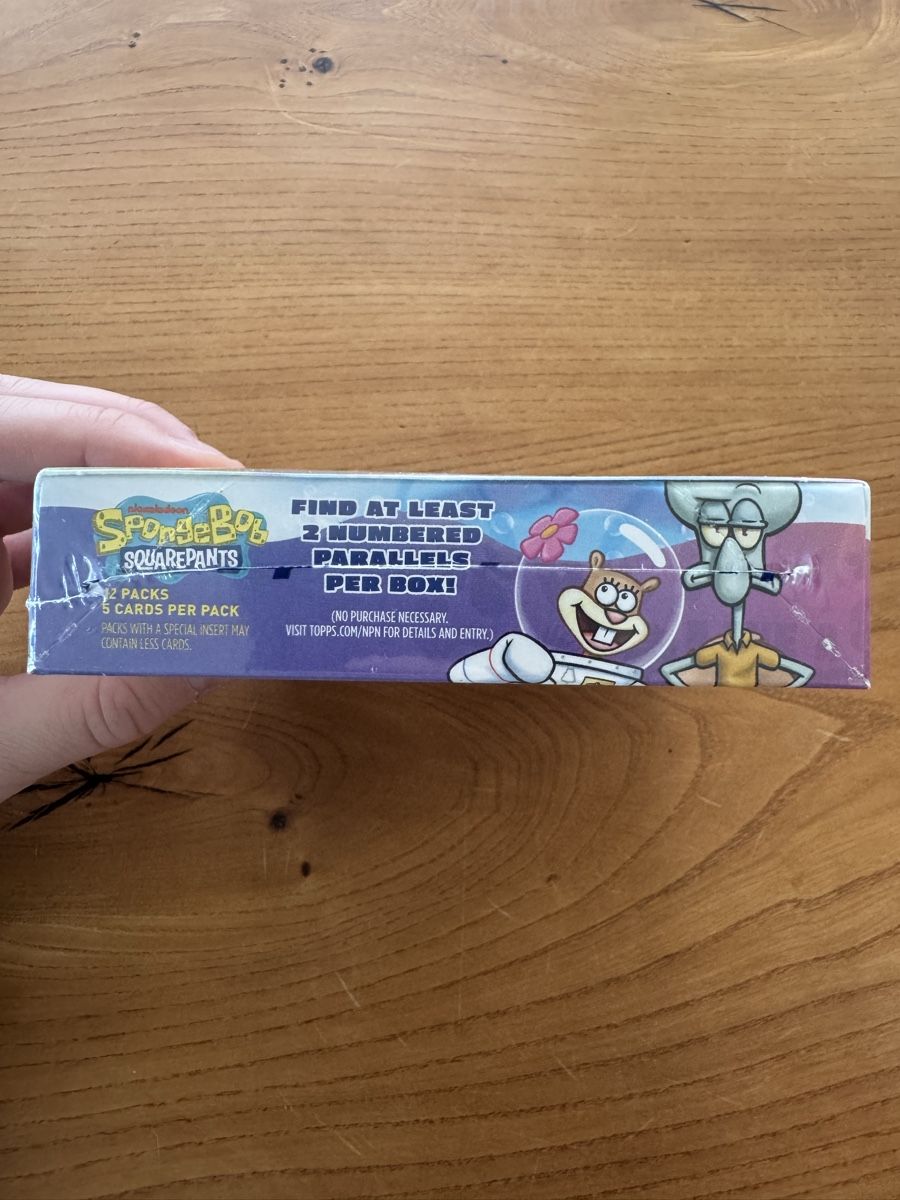 Topps Carte collezionabili: Topps Chrome SpongeBob Hobby Box – Nuovo e nell'imballaggio originale da Altendorf venduto da fivep 4