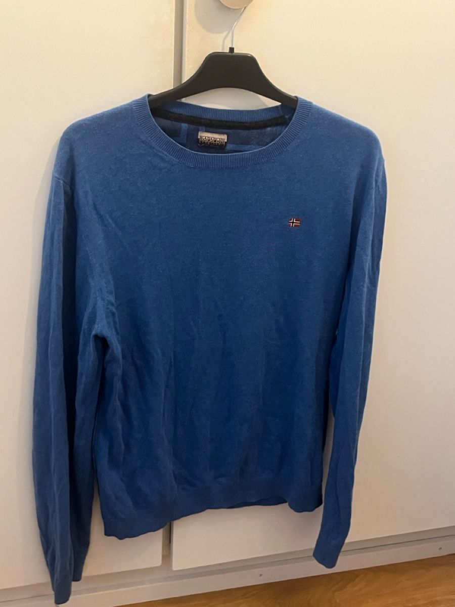 Napapijri Maglioni & Felpe: Napapijri Pullover Blau Gr. M  – Usato da Luzern venduto da lou_p8qb