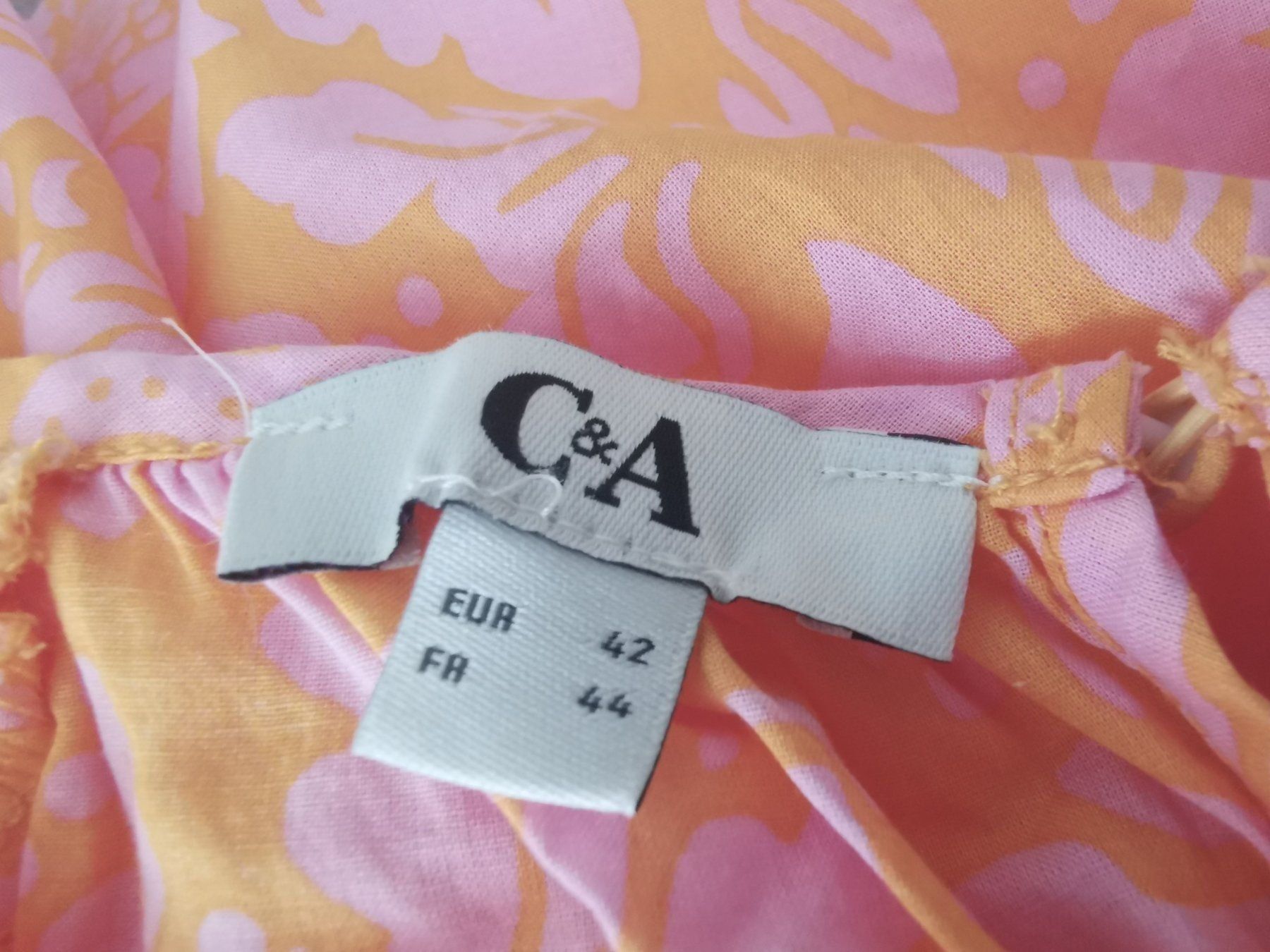 C&A Vestiti: Sommerkleid/Maxikleid, Gr.42, Baumwolle – Usato da Luzern venduto da Tavolna 4