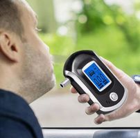 Promille Alkohol tester Atem Messgerät 20 Mundstücke