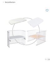Babybay Maxi Beistellbett weiss gebraucht im Set