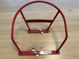 Schlittenlehne aus Metall