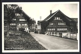 AK Walzenhausen, Partie am Ortseingang