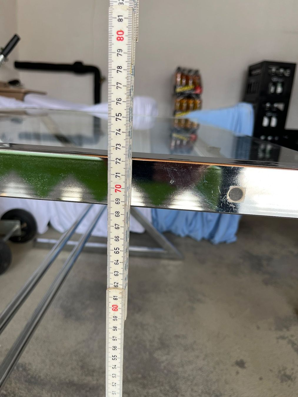 Schreibtische: Glas/Chromstahl - Schreibtisch – Gebraucht aus fanas von inquaderis 3