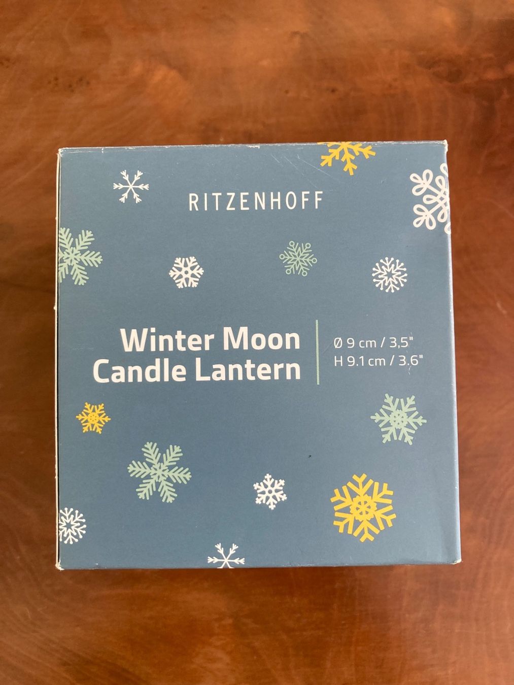 Ritzenhoff Portacandele: RITZENHOFF  WINDLICHT  TEELICHT  WINTER  MOON CANDLE-LATERNE – Nuovo (secondo la descrizione) da Subingen venduto da ArtBead 7