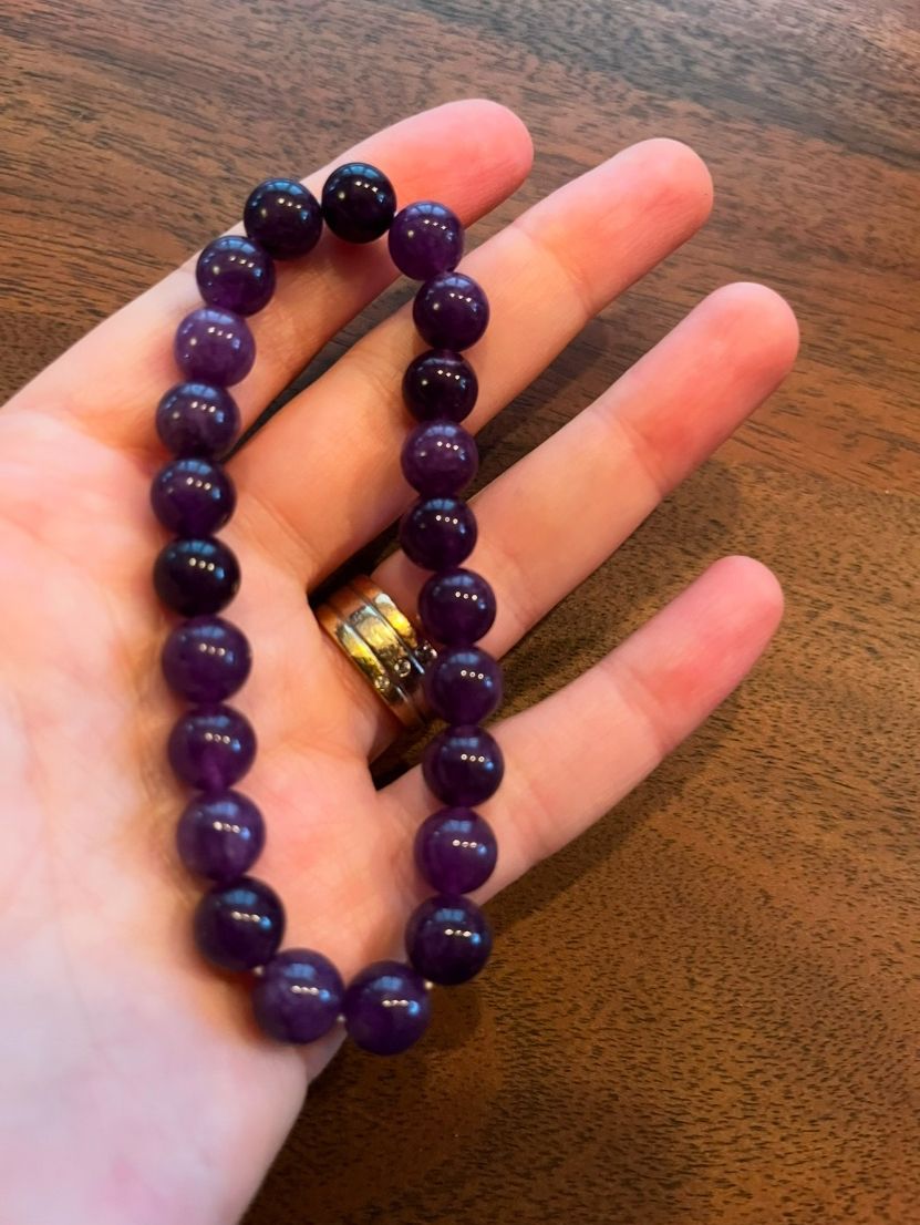 Bracciali & Braccialetti: Armband aus Amethyst ( one Size) – Nuovo (secondo la descrizione) da Gams venduto da Mariawicca 3