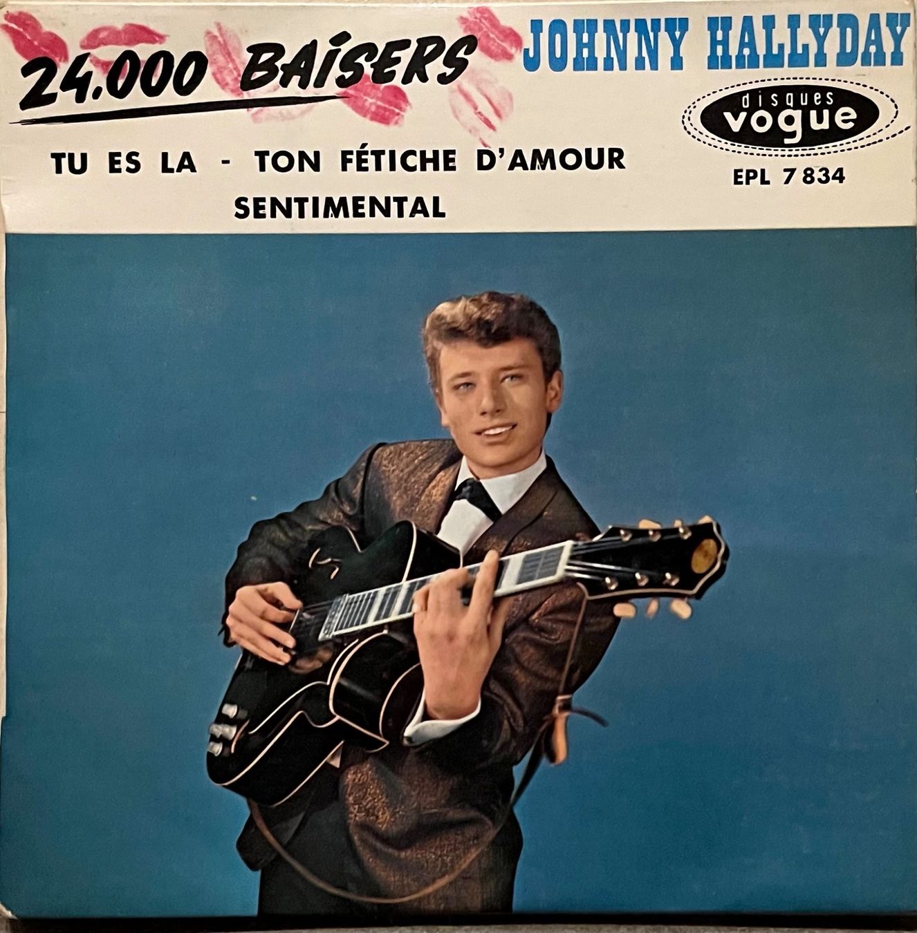 Schallplatten: JOHNNY HALLYDAY - 24.000 BAISERS – Gebraucht aus Bussigny von vinyl-pas-cher
