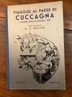 Livre ancien rare "Viaggio al paese di Cuccagna"📚1934!