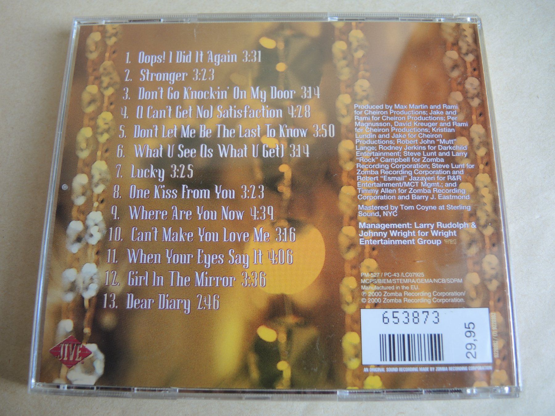 CD: Britney Spears - Oops!... I Did It Again CD – Usato da Rorschach venduto da Pop-upBrocki 3
