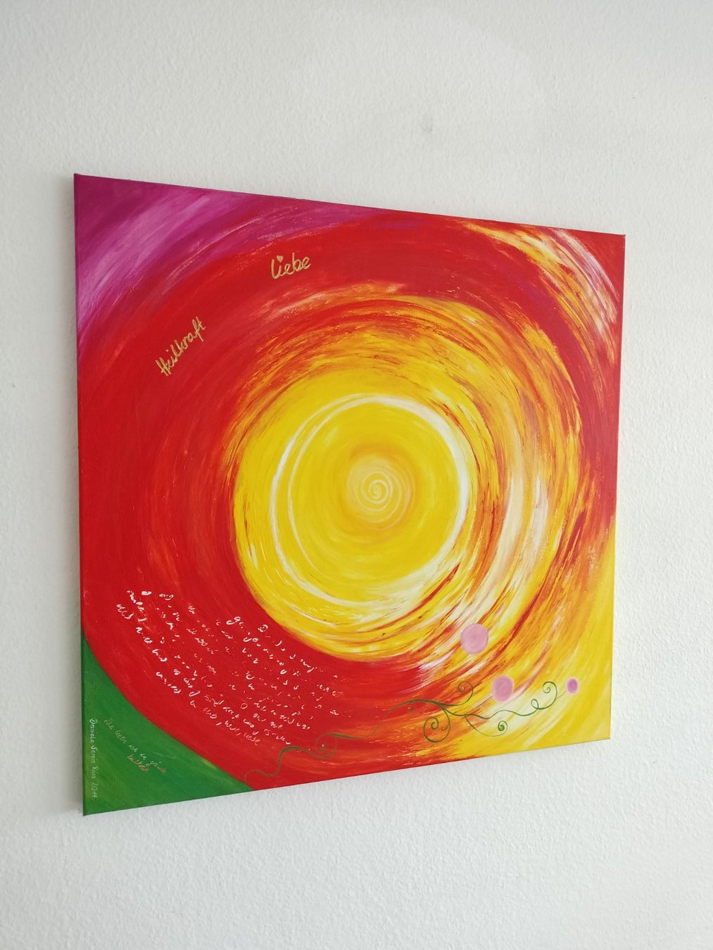 Dipinti: Seelenbild - Lebenskraft 70cm x 70cm – Usato da Zug venduto da Fristeiler 1