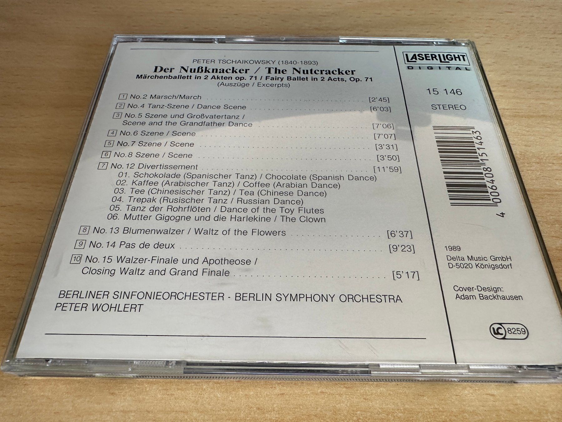 CD: Tchaikowsky, Berliner Sinfoni - Der Nussknacker (Highlights) – Usato da Rikon im Tösstal venduto da Alpenmutz 1