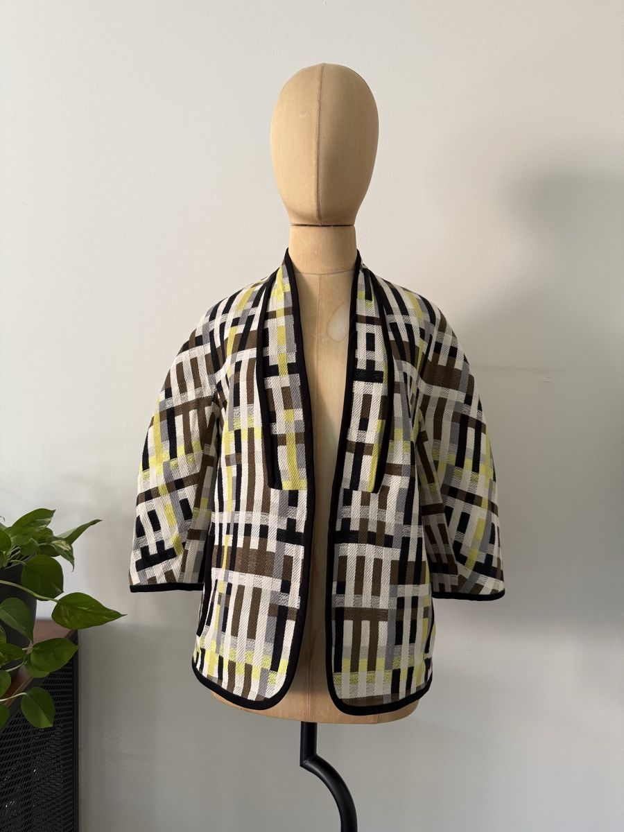 Zara Giacche: Zara Kimono Blazer Muster, Grösse M – Usato da Lugano venduto da rebecca.wardrobe 1