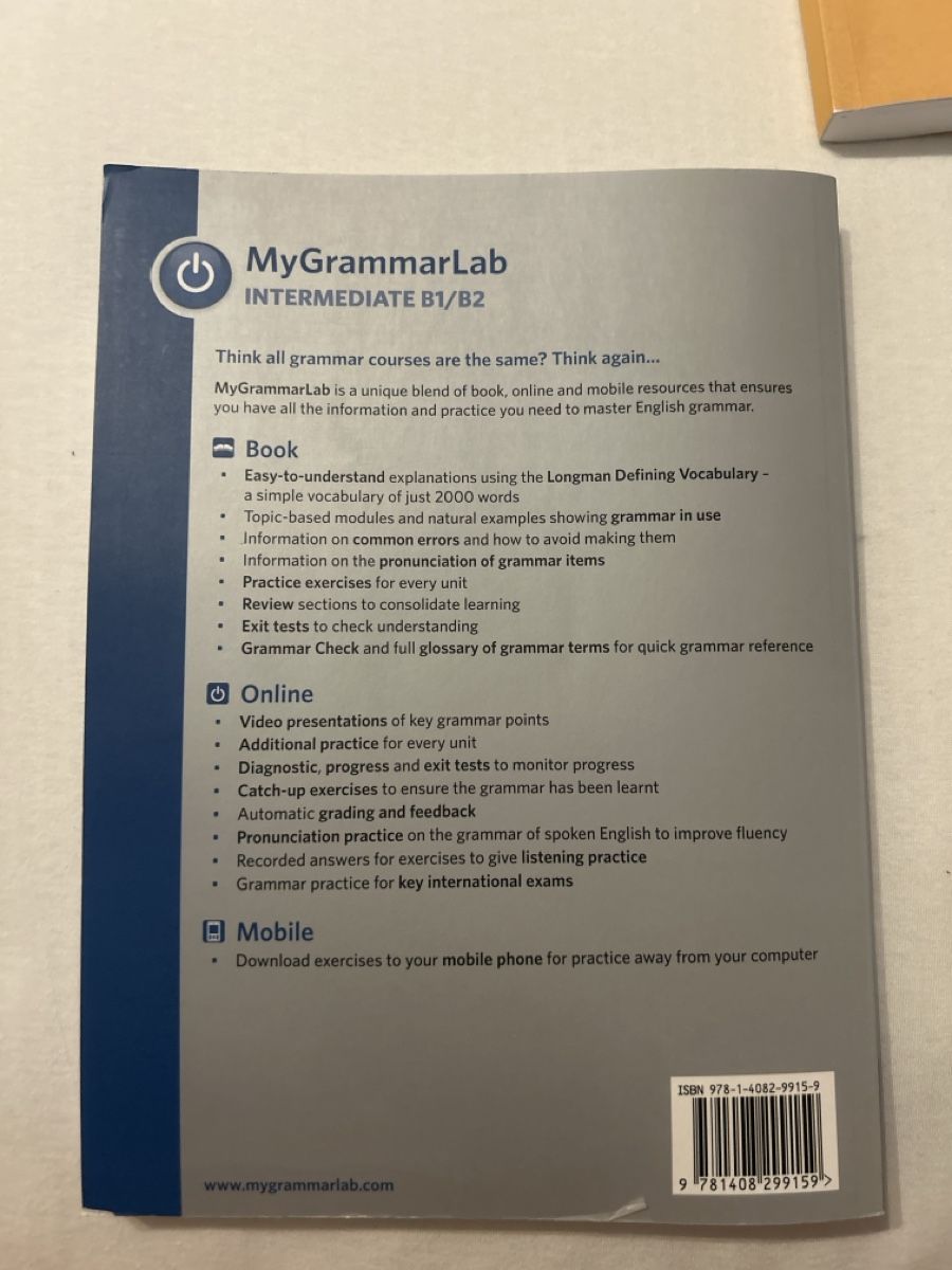 Libri: My GrammarLab Intermediate B1/B2 – Usato da Alterswil FR venduto da kat_cfw8 4