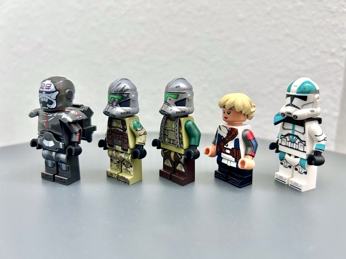 Lego Kit di costruzioni: Custom Star Wars figs - Clone Resistance (The Bad Batch) – Nuovo (secondo la descrizione) da Genthod venduto da daz_world 1