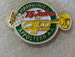 Ansteckpin 210: 75 Jahre Harmonie Affoltern A.A