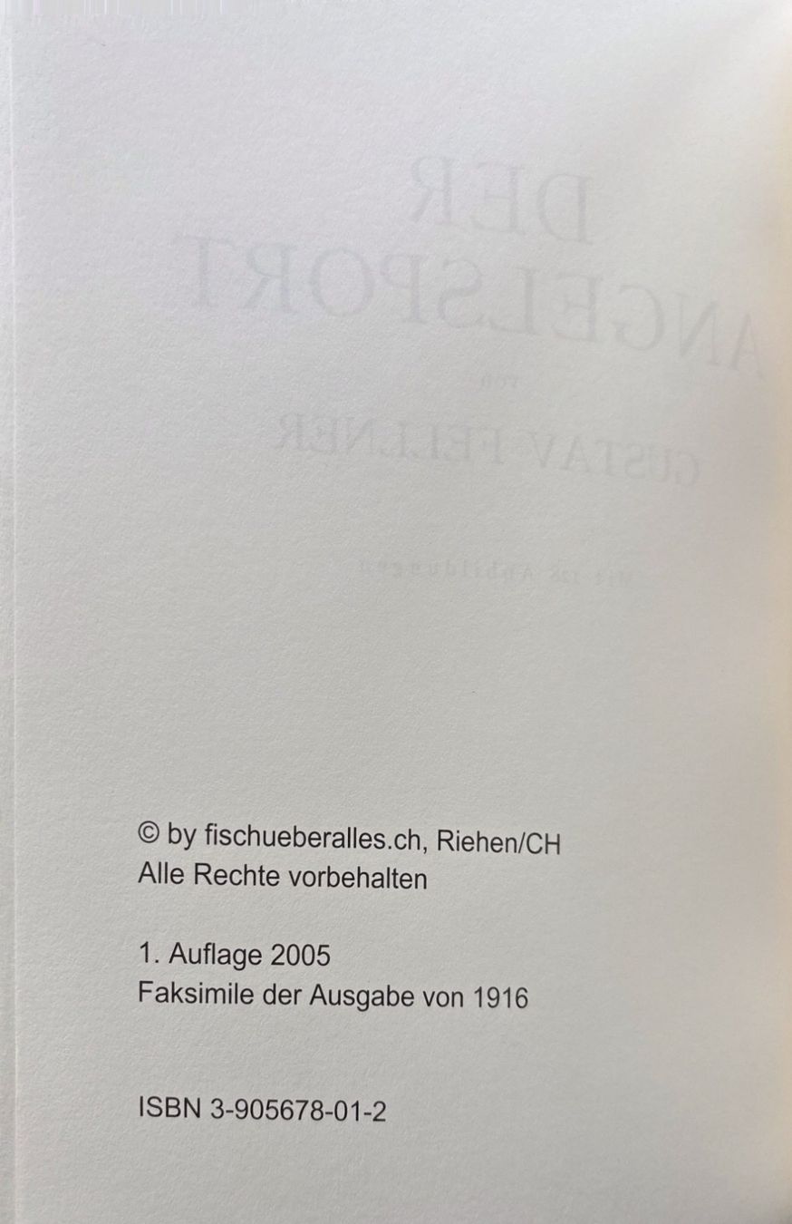 Libri: Fellner Gustav, Der Angelsport – Nuovo (secondo la descrizione) da Sarnen venduto da Livres 2