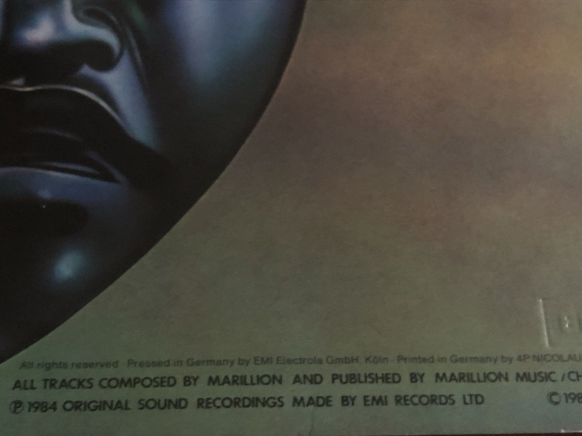 Schallplatten: Marillion. 1984. Maxi. Assassing – Gebraucht aus Faulensee von Mizuno06 4