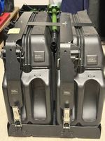 Dieseltank 2x mit Befestigungsaufbau 
