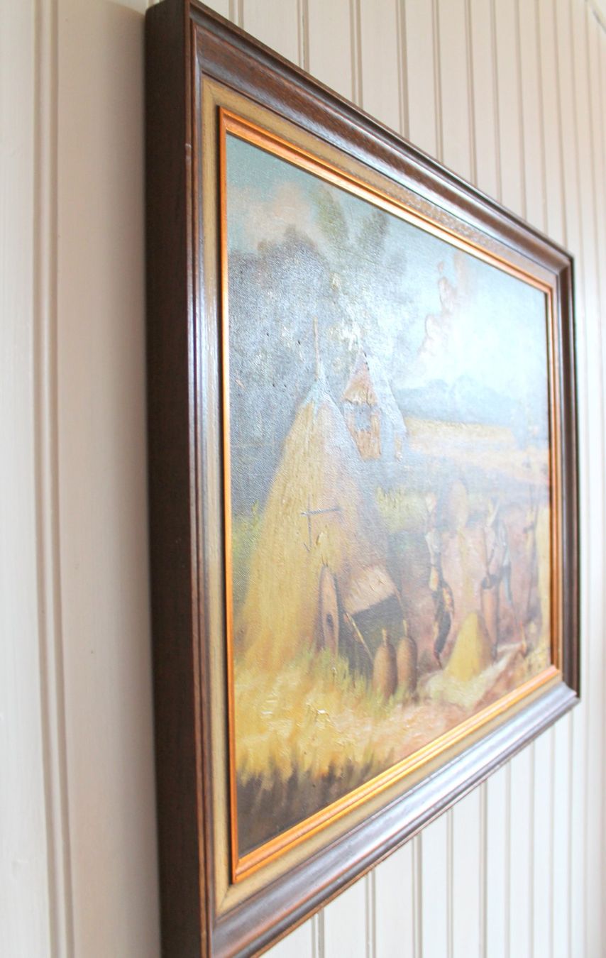 Gemälde: ÖLGEMÄLDE aus Philippinen  55 x 70 cm – Gebraucht aus Rebstein von QuasarVincent 3