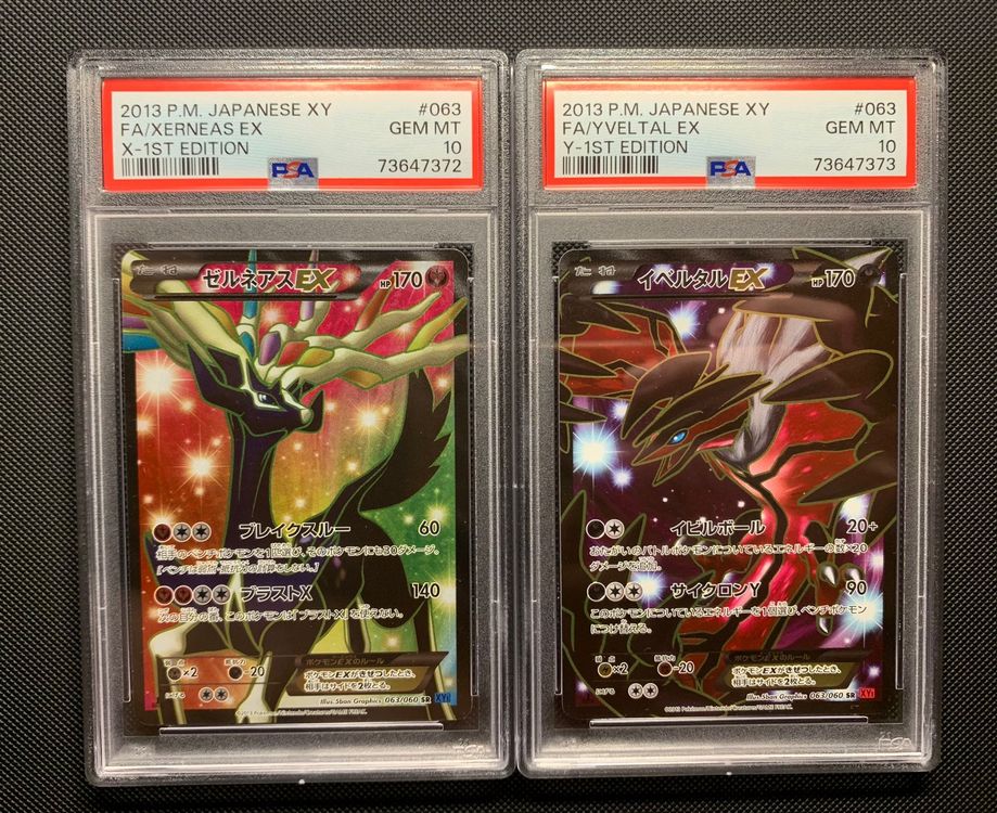 Xerneas EX + Yveltal EX PSA 10 | Kaufen auf Ricardo