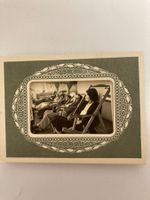 Antiker Passepartout( Schiff-Sonnendeck), ca. 1930er Jahre